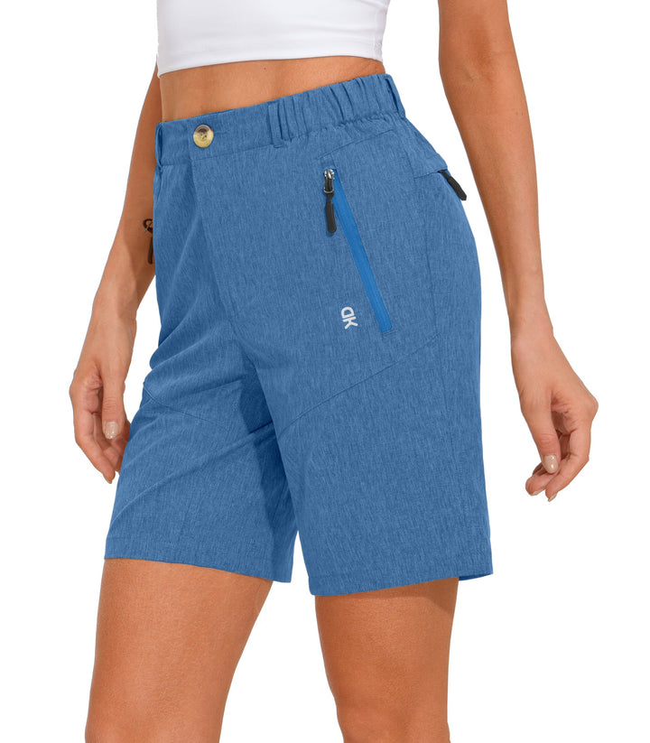 Women's Stretch Quick Dry UPF 50+ Shorts YZF US-DK
