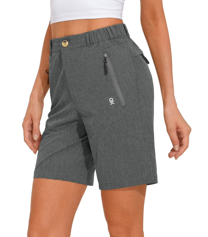 Women's Stretch Quick Dry UPF 50+ Shorts YZF US-DK