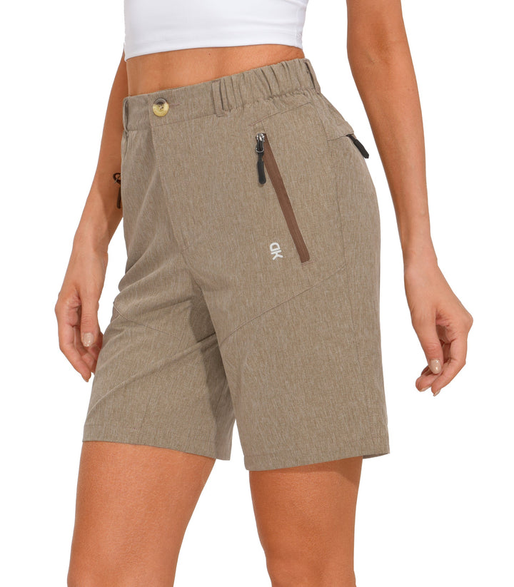 Women's Stretch Quick Dry UPF 50+ Shorts YZF US-DK