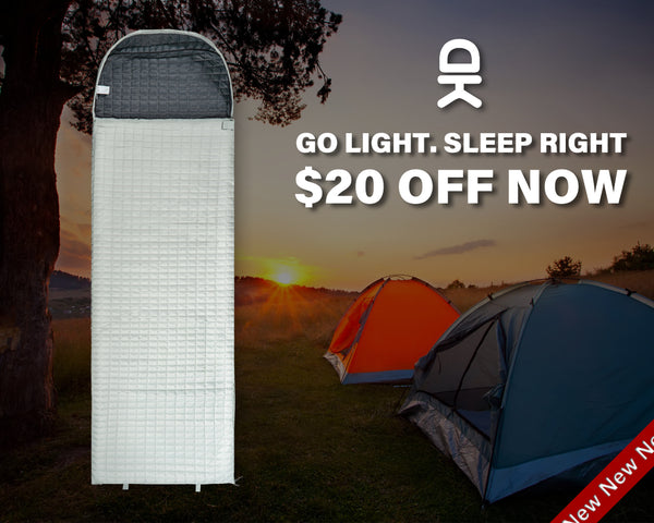 Lightweight Single Sleeping Bag ¨C Packable & Comfortable for Camping and Travel