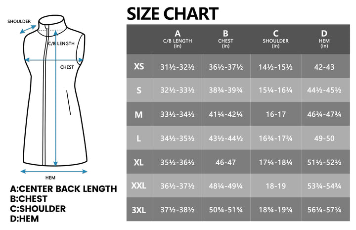 Women's Lightweight Softshell Long Vest, Windproof Sleeveless Jacket YZF-US-DK