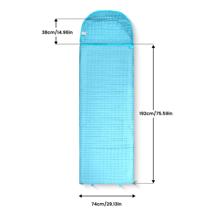 Lightweight Single Sleeping Bag ¨C Packable & Comfortable for Camping and Travel MP US-DK