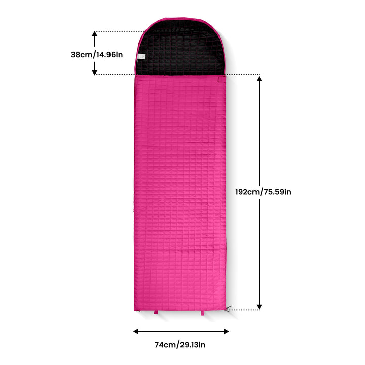 Lightweight Single Sleeping Bag ¨C Packable & Comfortable for Camping and Travel MP US-DK