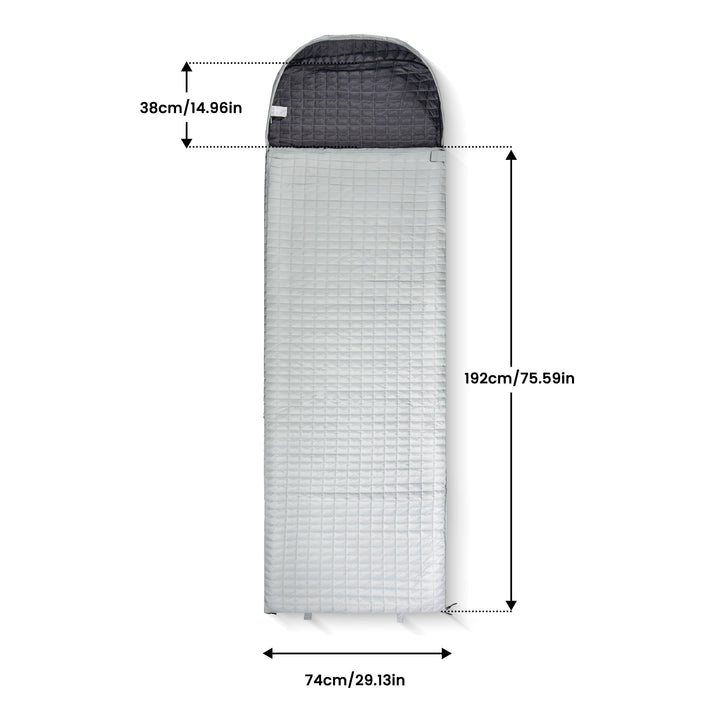 Lightweight Single Sleeping Bag ¨C Packable & Comfortable for Camping and Travel MP US-DK