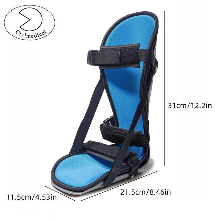 Adjustable Blue Ankle Brace with Foam Support - Hand Wash Only, Ideal for Outdoor Activities Little Donkey Andy