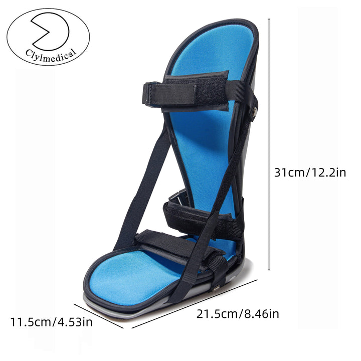 Adjustable Blue Ankle Brace with Foam Support - Hand Wash Only, Ideal for Outdoor Activities Little Donkey Andy