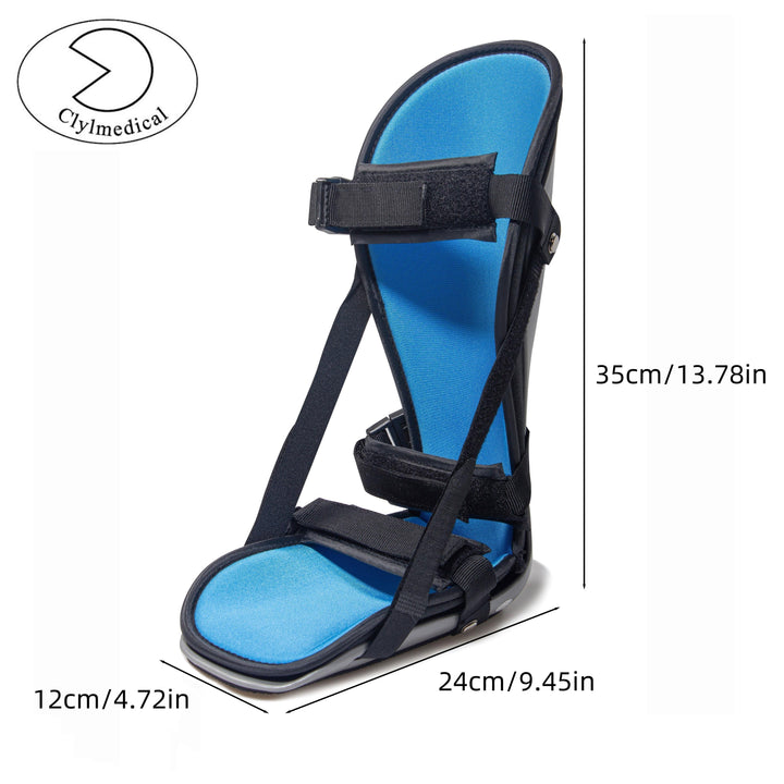 Adjustable Blue Ankle Brace with Foam Support - Hand Wash Only, Ideal for Outdoor Activities Little Donkey Andy