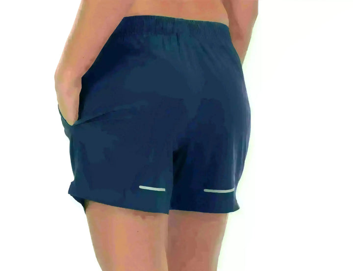 Women's Stretch Quick-Dry Running Shorts with Liner YZF US-DK