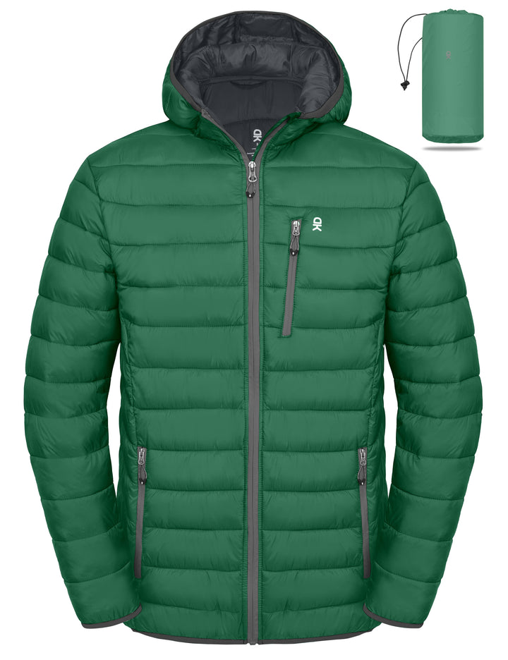 Men's Packable Lightweight Puffer Jacket YZF US-DK