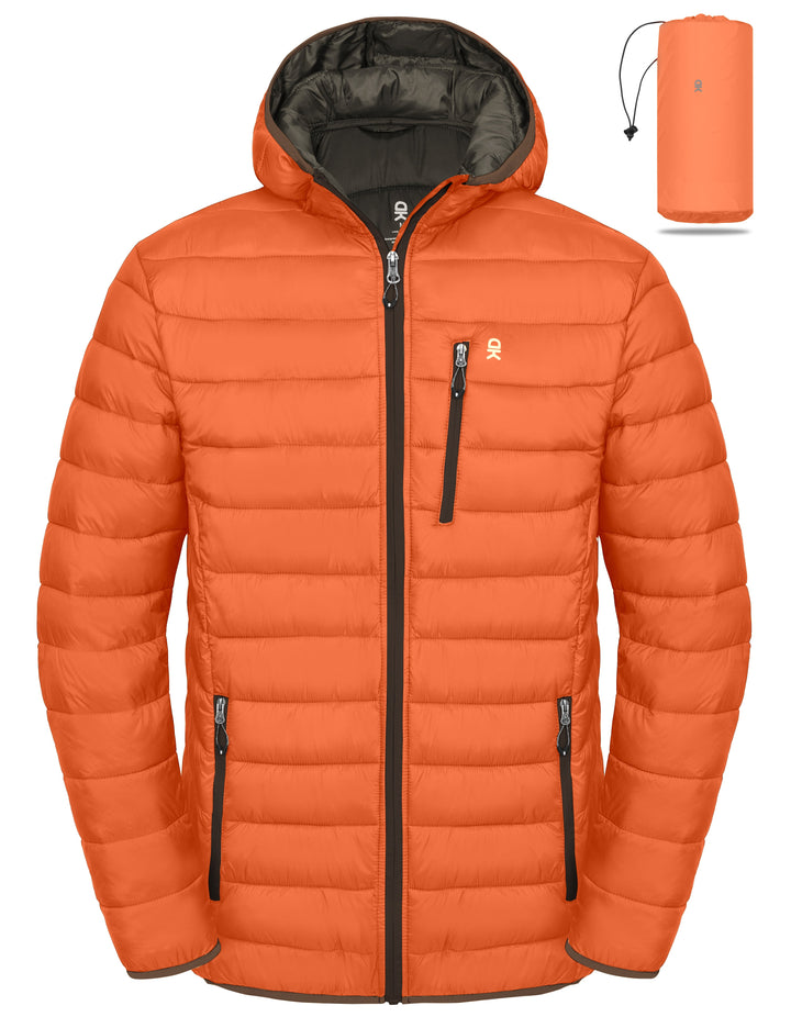 Men's Packable Lightweight Puffer Jacket YZF US-DK