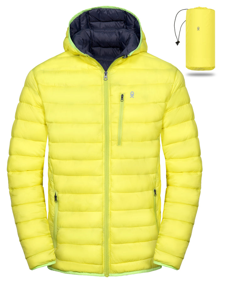 Men's Packable Lightweight Puffer Jacket YZF US-DK