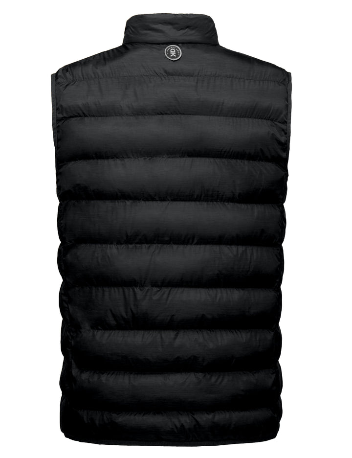 Men's  Warm Puffer Vest Thermal Golf Sleeveless Jacket for Outdoor Hiking Travel Casual YZF US-DK