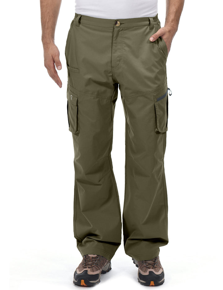 Men's Quick Dry UPF 50+ Lightweight Hiking Cargo Pants YZF US-DK