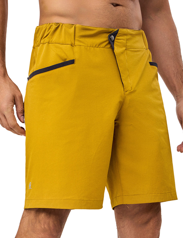 9 Inch Inseam Nylon Shorts for Men Stretch Quick Dry Shorts MP-US-DK