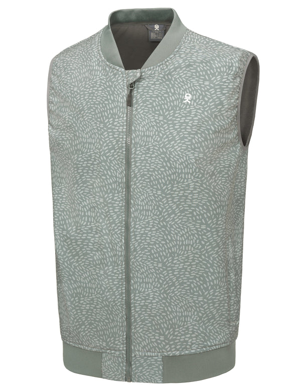 Men's Casual Lightweight Softshell Fleece Lined Golf  Vest MP US-DK