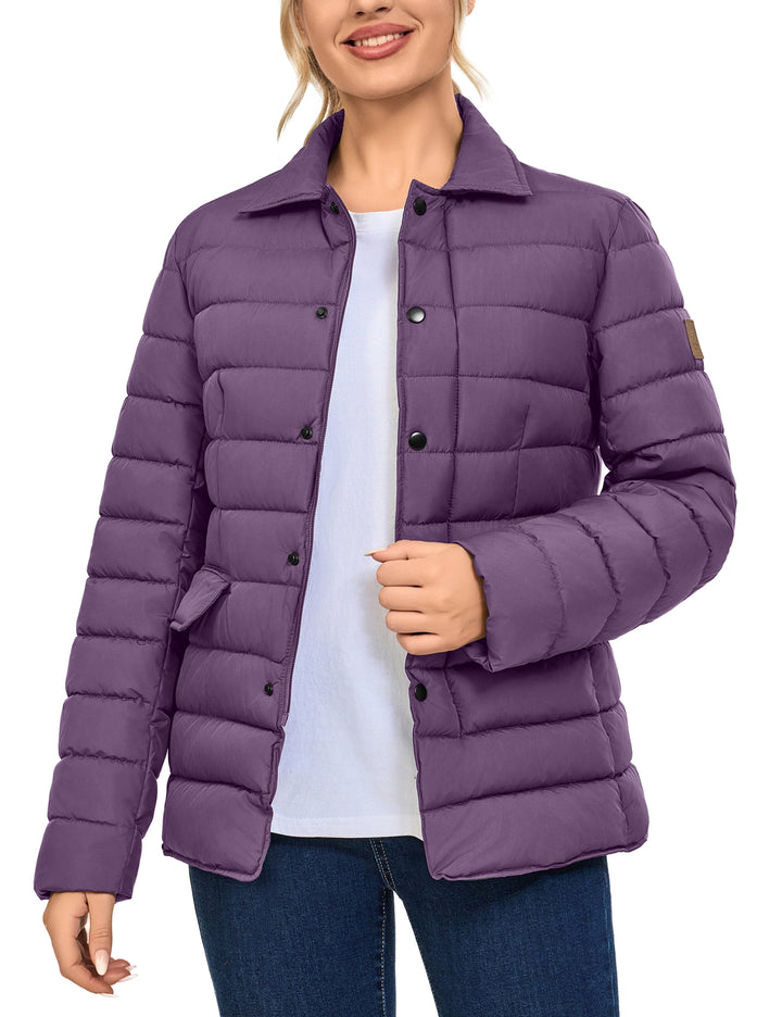 Women's Warm Windproof Puffer Jacket MP-US-DK