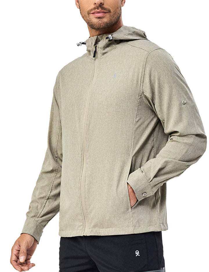 Men's UPF 50+ Sun Protection Jacket Hoodie Summer Shirts MP-US-DK