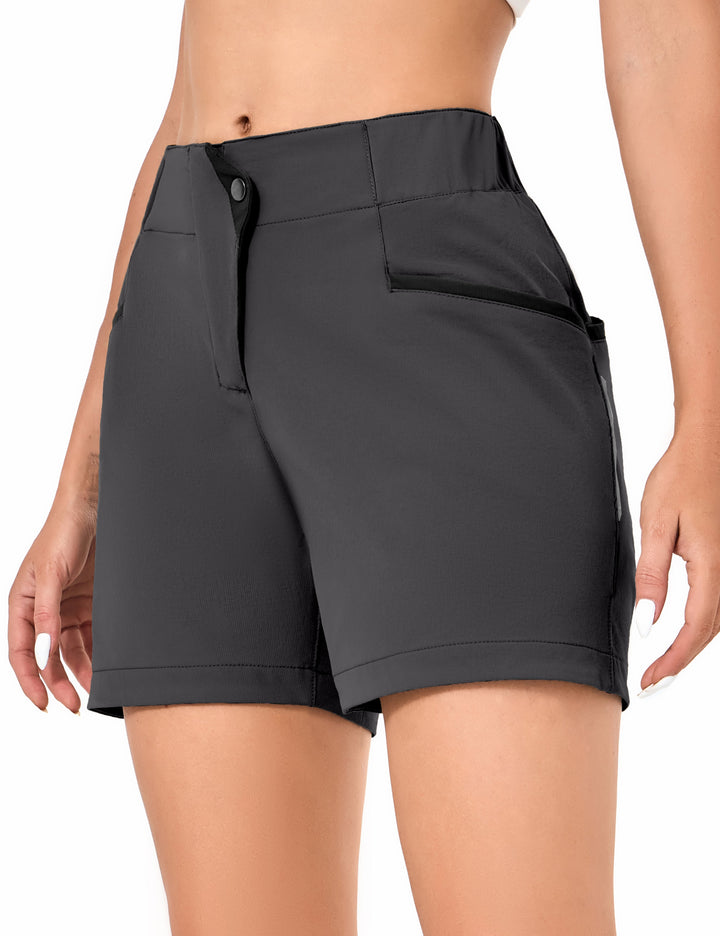 Women Stretch Quick Dry Shorts for Hiking Travel Casual MP US-DK