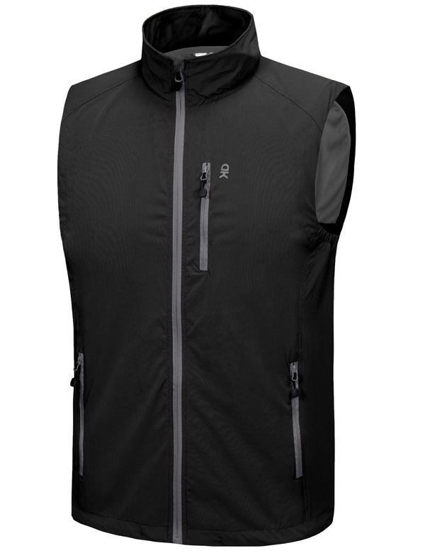 Men's Quick Dry Stretchy Windproof Vest for Cycling MP-US-DK