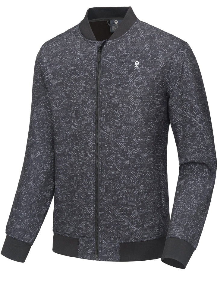 Men's Lightweight Warm Fleece Softshell Winter Bomber Jacket MP US-DK