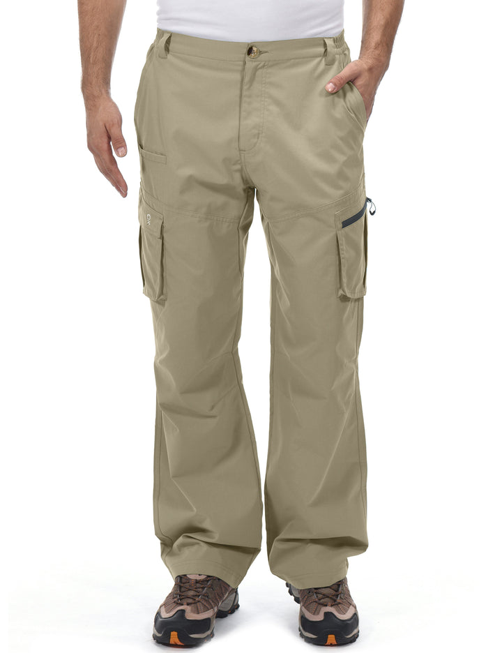 Men's Quick Dry UPF 50+ Lightweight Hiking Cargo Pants YZF US-DK