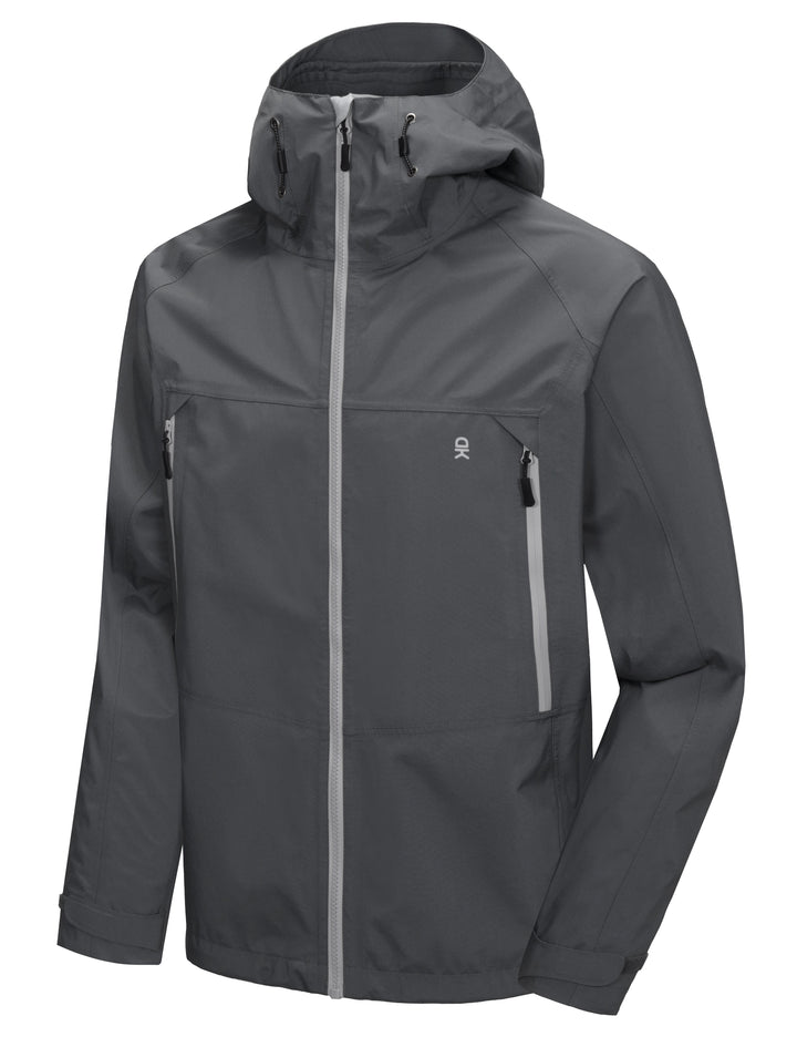 Men's Outdoor Lightweight Waterproof Rain Jacket YZF US-DK