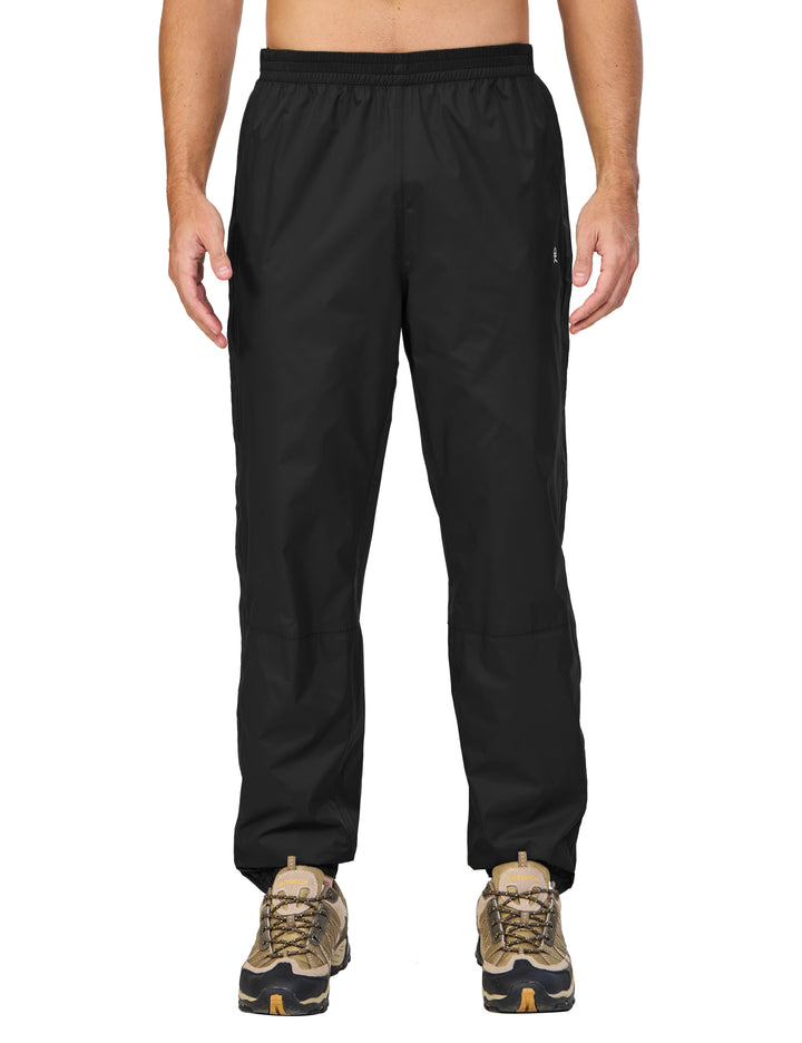 Men's Waterproof Lightweight Over Rain Pants for Hiking, Golf, Fishing MP-US-DK