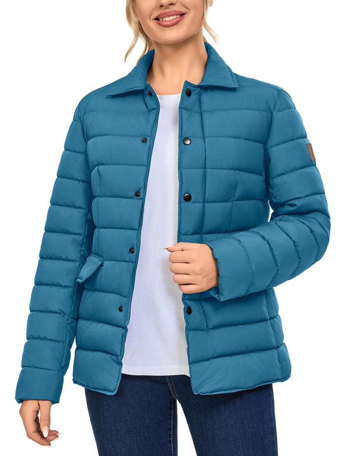 Women's Warm Windproof Puffer Jacket MP-US-DK