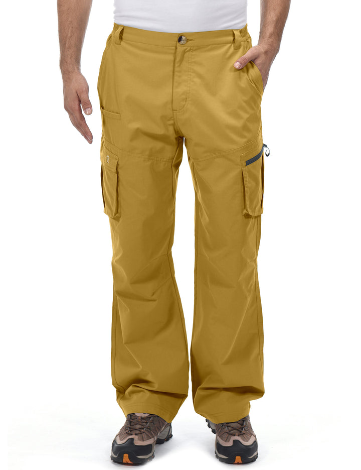 Men's Quick Dry UPF 50+ Lightweight Hiking Cargo Pants YZF US-DK