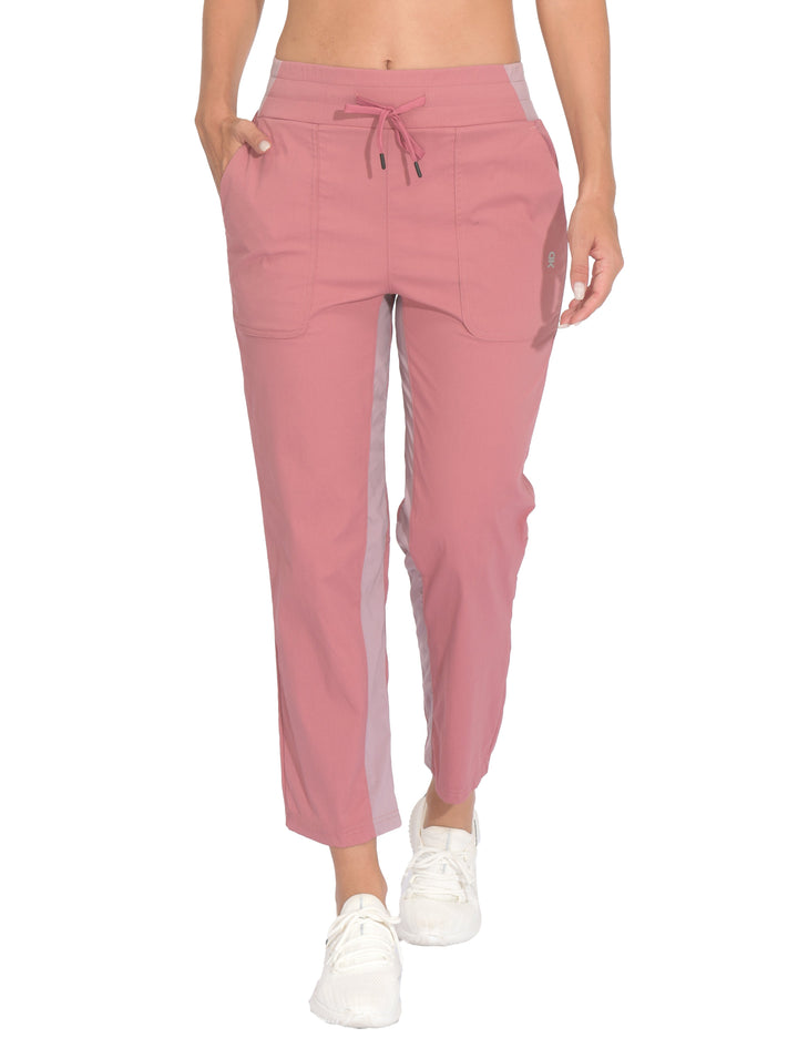 Women's Lightweight Capri Pants, Stretchy Quick Dry Golf Pants MP-US-DK