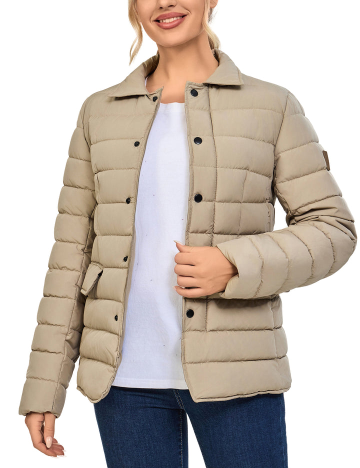 Women's Warm Windproof Puffer Jacket MP-US-DK