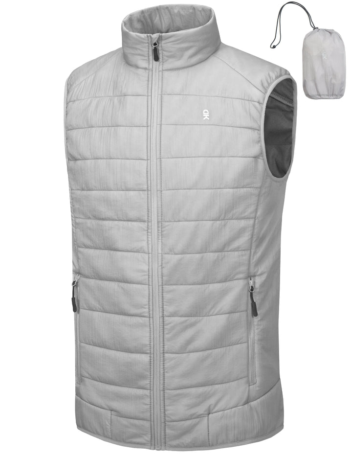 Men's Lightweight Packable Puffer Vest MP US-DK