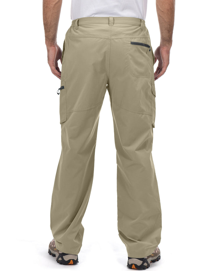 Men's Quick Dry UPF 50+ Lightweight Hiking Cargo Pants YZF US-DK