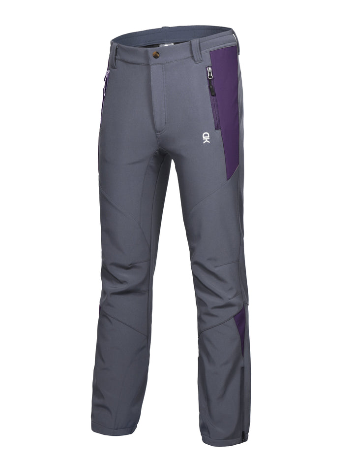 Women's Fleece Lined Hiking Ski Pants YZF US-DK