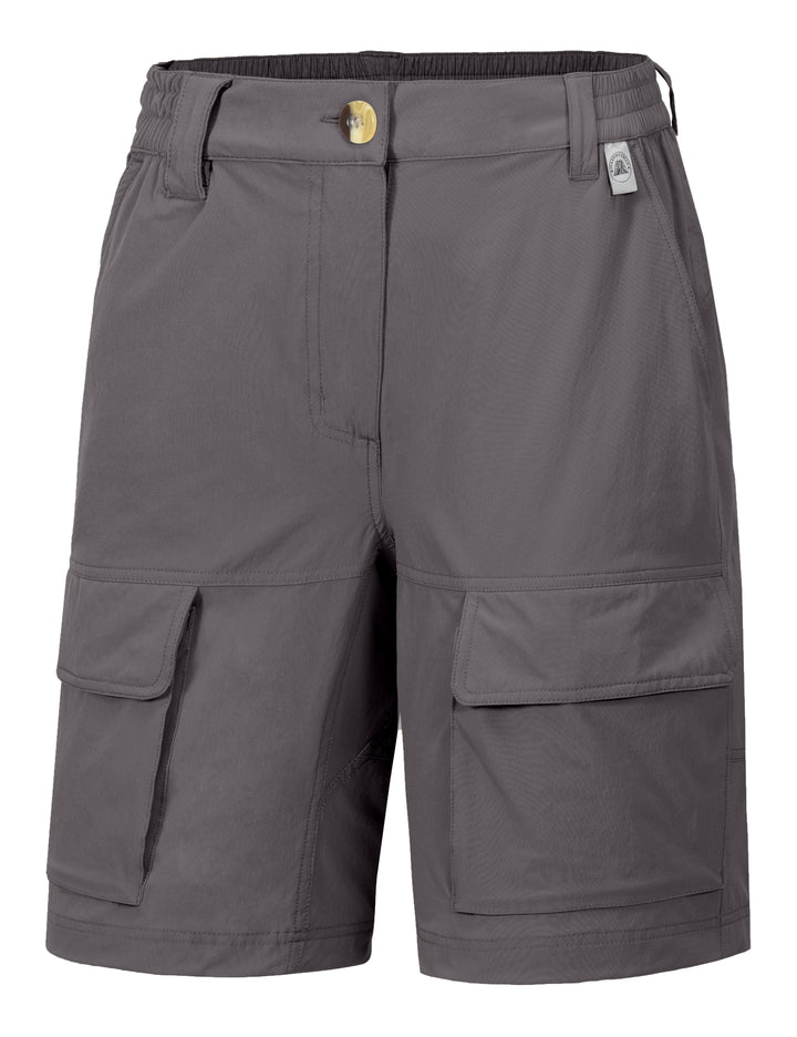 Womens Hiking Shorts, Quick Dry Cargo Shorts Women for Golf Travel MP-US-DK