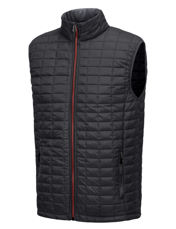 Men's Puffer Vest, Lightweight Warm Sleeveless Jacket for Hiking Travel Golf YZF US-DK