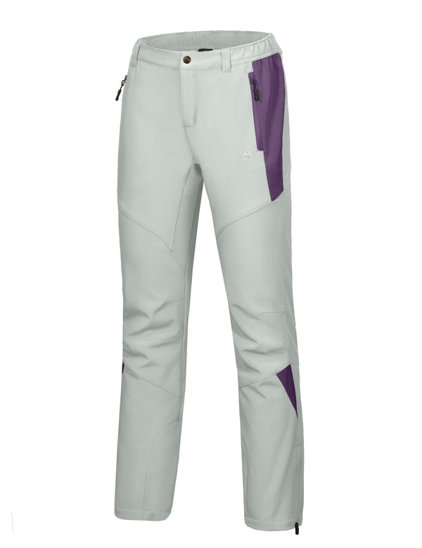 Women's Fleece Lined Hiking Ski Pants YZF US-DK