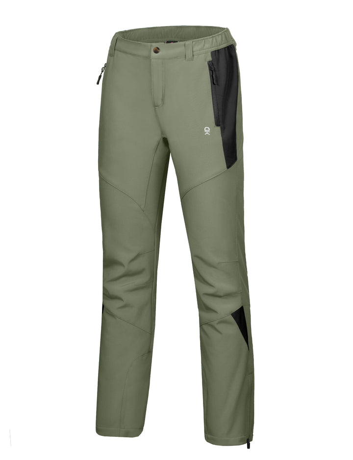 Women's Fleece Lined Hiking Ski Pants YZF US-DK