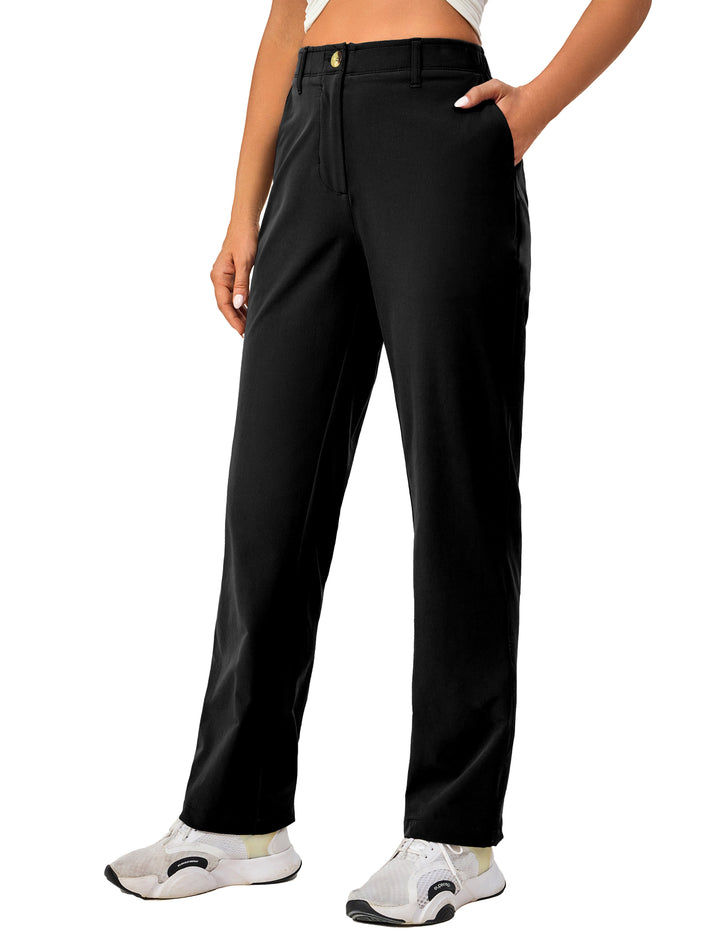 Women's Golf Pants Stretch Lightweight Business Casual  Straight Leg MP-US-DK