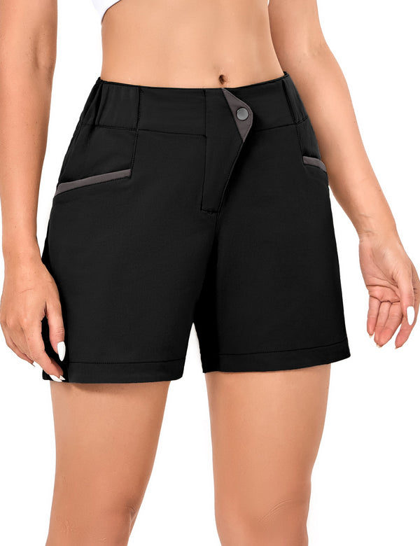 Women Stretch Quick Dry Shorts for Hiking Travel Casual MP US-DK