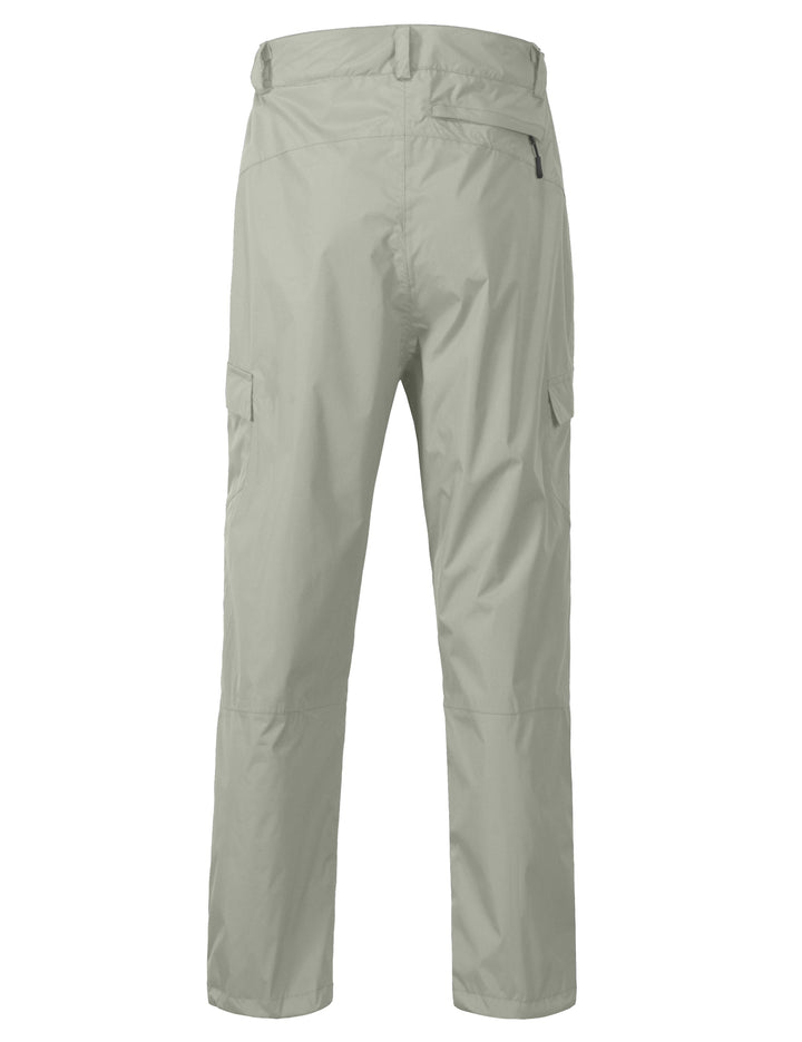 Men's Waterproof Lightweight Breathable Golf Hiking Rain Pants YZF US-DK