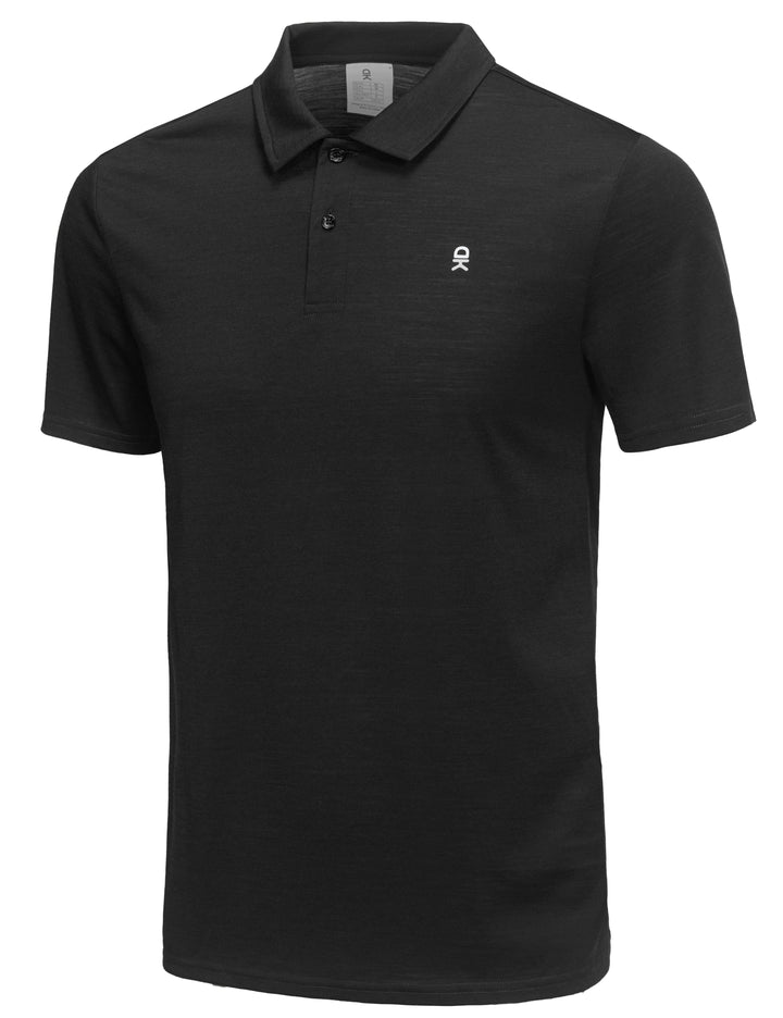 Men's Moisture Wicking, Quick-Dry Performance Polo Shirts Golf Shirts MP-US-DK