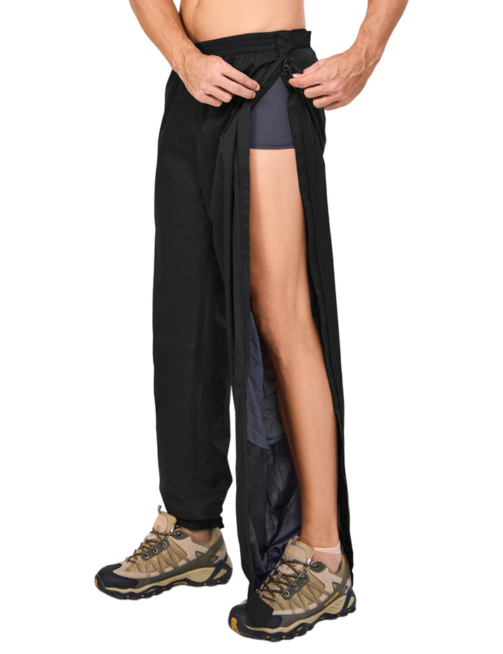 Men's Waterproof Lightweight Over Rain Pants for Hiking, Golf, Fishing MP-US-DK