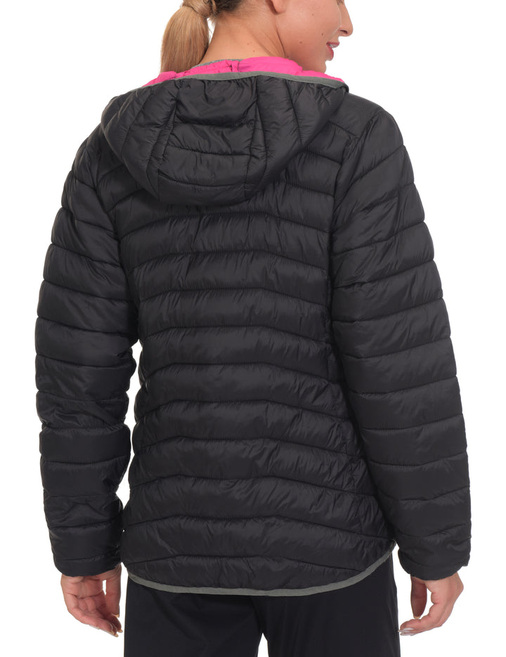 Women's Packable Lightweight Puffer Jacket YZF US-DK