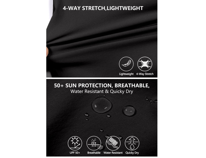 Women's UPF 50+ Stretch PantsTrekking Zipper Pockets Mineral MP-US-DK