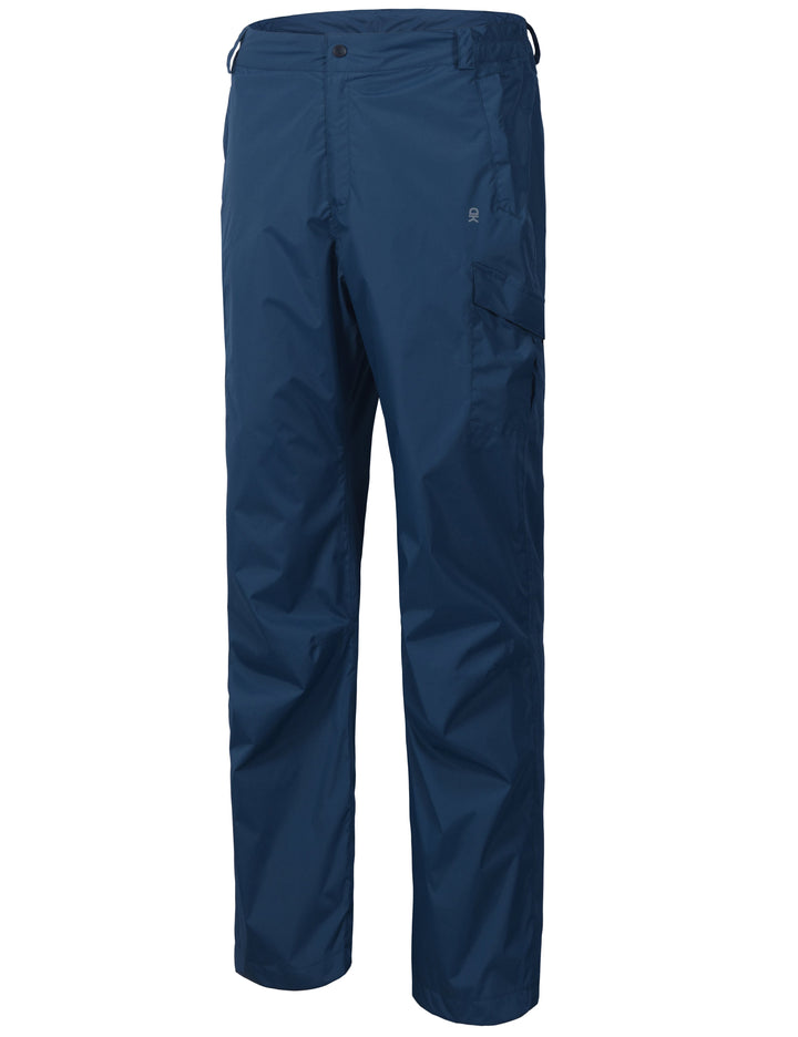 Men's Waterproof Lightweight Breathable Golf Hiking Rain Pants YZF US-DK