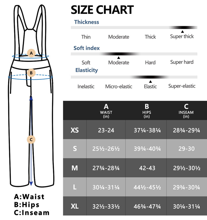 Women's Ski Bibs Insulated Water Resistant Windproof Snow Pants with Adjustable Suspenders MP US-DK