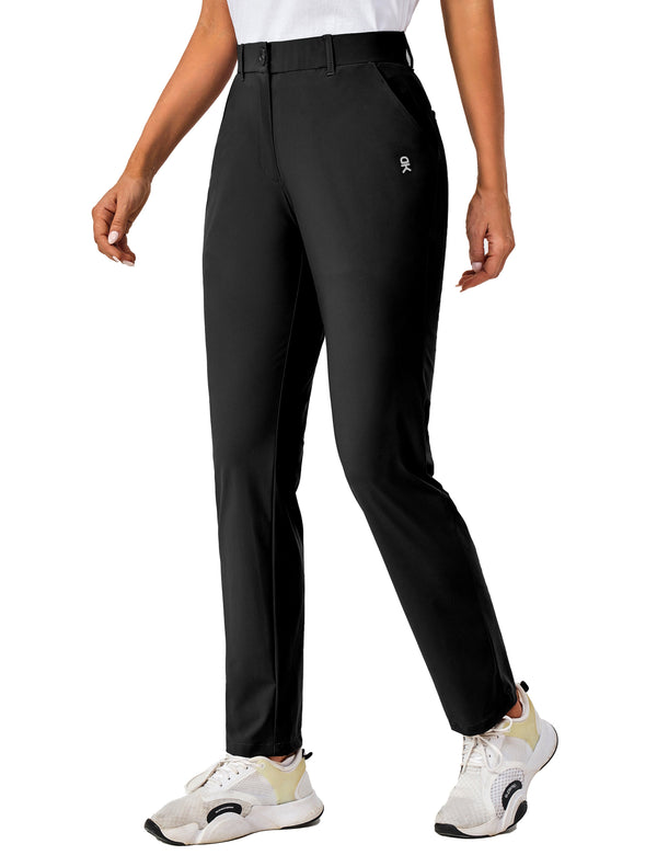 Women's Golf Pants Stretch Quick Dry Lightweight t   Casual Slacks with Pockets MP US-DK