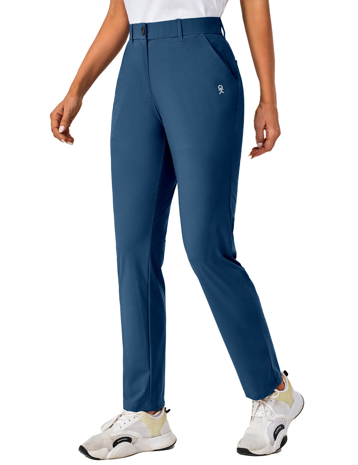 Women's Golf Pants Stretch Quick Dry Lightweight t   Casual Slacks with Pockets MP US-DK