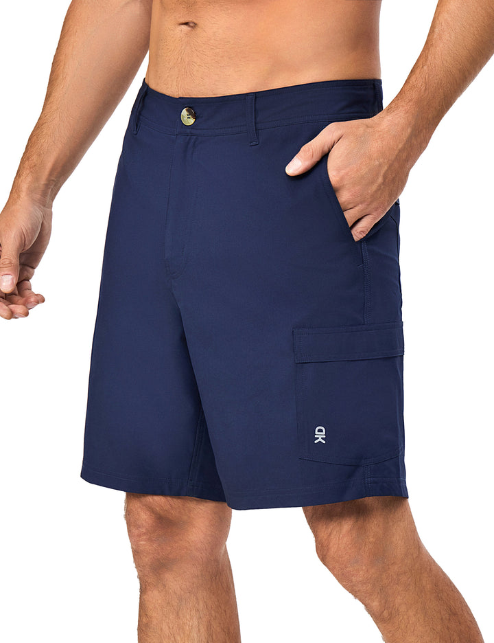 Men's Quick Dry Lightweight Bermuda Shorts with Pockets MP-US-DK